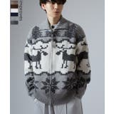 セーター メンズ ノルディック柄 | improves | 詳細画像1 