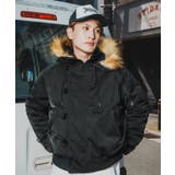 ブラック | ミリタリージャケット メンズ N | improves