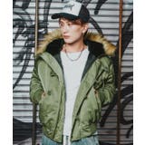 カーキ | ミリタリージャケット メンズ N | improves