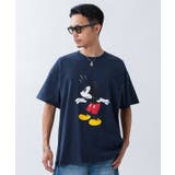 ネイビー | カットソー メンズ ミッキーマウス | improves