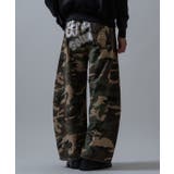 カーブパンツ メンズ バック刺しゅう | improves | 詳細画像1 