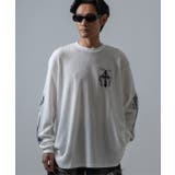 長袖Tシャツ メンズ クロススカル | improves | 詳細画像4 