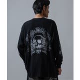 長袖Tシャツ メンズ クロススカル | improves | 詳細画像6 