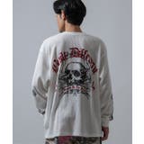長袖Tシャツ メンズ クロススカル | improves | 詳細画像10 