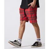 レッド | チェック ショートパンツ メンズ | improves