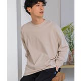 グレージュ | ロンT Tシャツ 長袖Tシャツ | improves