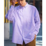 ラベンダー | 長袖シャツ メンズ オックス | improves