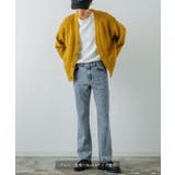 デニムパンツ メンズ ケミカルウォッシュ | improves | 詳細画像7
