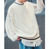 オフホワイト | ニットベスト メンズ NULL | improves
