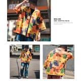 オープンカラーシャツ メンズ ルーズフィット | improves | 詳細画像3 