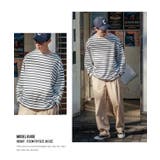 長袖Tシャツ メンズ ボートネック | improves | 詳細画像6 