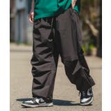 ブラック | ワイドパンツ メンズ UAU | improves