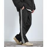 ブラックストライプ | トラックパンツ メンズ UAU | improves