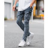 ブルー | カーゴパンツ メンズ NULL | improves