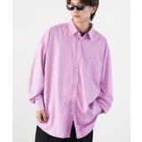ピンクパープル | 長袖シャツ メンズ NULL | improves