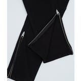 スキニーフィット 裾ジップ ブラックデニムパンツ | improves | 詳細画像8 