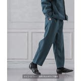 メルトン1タックワイドパンツ メンズ テックメルトン | improves | 詳細画像11