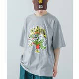 杢グレー | オリジナルグラフィック プリント 半袖Tシャツ | improves