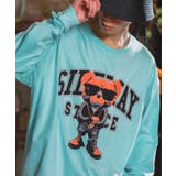ブルー | 長袖Tシャツ メンズ SIDEWAY | improves