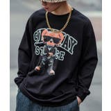ブラック | 長袖Tシャツ メンズ SIDEWAY | improves