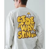 オートミール | 長袖Tシャツ メンズ SIDEWAY | improves