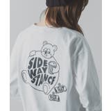 ホワイト | 長袖Tシャツ メンズ SIDEWAY | improves