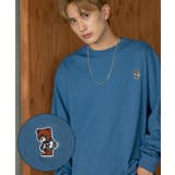 ダークブルー | 長袖Tシャツ メンズ SIDEWAY | improves