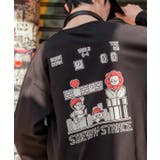 ブラック | 長袖Tシャツ メンズ SIDEWAY | improves
