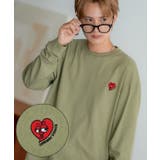 カーキ | 長袖Tシャツ メンズ SIDEWAY | improves