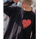 ブラック | 長袖Tシャツ メンズ SIDEWAY | improves