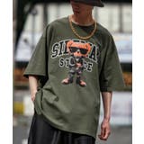 オリーブ | 半袖Tシャツ メンズ SIDEWAY | improves