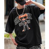 ブラック | 半袖Tシャツ メンズ SIDEWAY | improves