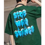 グリーン | 半袖Tシャツ メンズ SIDEWAY | improves