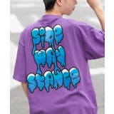 パープル | 半袖Tシャツ メンズ SIDEWAY | improves