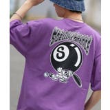 パープル | 半袖Tシャツ メンズ SIDEWAY | improves