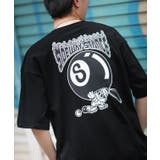ブラック | 半袖Tシャツ メンズ SIDEWAY | improves