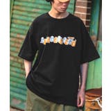 ブラック | 半袖Tシャツ メンズ SIDEWAY | improves