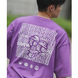パープル | 半袖Tシャツ メンズ SIDEWAY | improves