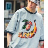 ブルー | 半袖Tシャツ メンズ SIDEWAY | improves