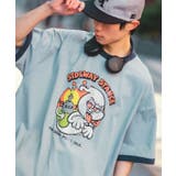 ブルー | 半袖Tシャツ メンズ SIDEWAY | improves