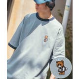 ブルー | 半袖Tシャツ メンズ SIDEWAY | improves