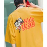 イエロー | 半袖Tシャツ メンズ SIDEWAY | improves