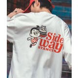 ホワイト | 半袖Tシャツ メンズ SIDEWAY | improves