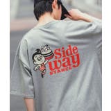 杢グレー | 半袖Tシャツ メンズ SIDEWAY | improves
