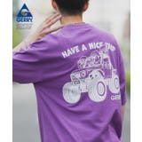 パープル | 半袖Tシャツ メンズ GERRY×SIDEWAY | improves