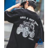 ブラック | 半袖Tシャツ メンズ GERRY×SIDEWAY | improves