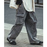 ブラック | デニムパンツ メンズ SIDEWAY | improves