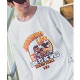 ウォッシュドホワイト | 長袖Tシャツ メンズ SIDEWAY | improves