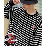 A‐ブラック×オフホワイト | 長袖Tシャツ メンズ SIDEWAY | improves