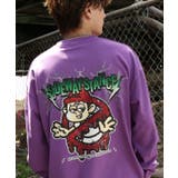 パープル | 長袖Tシャツ メンズ SIDEWAY | improves